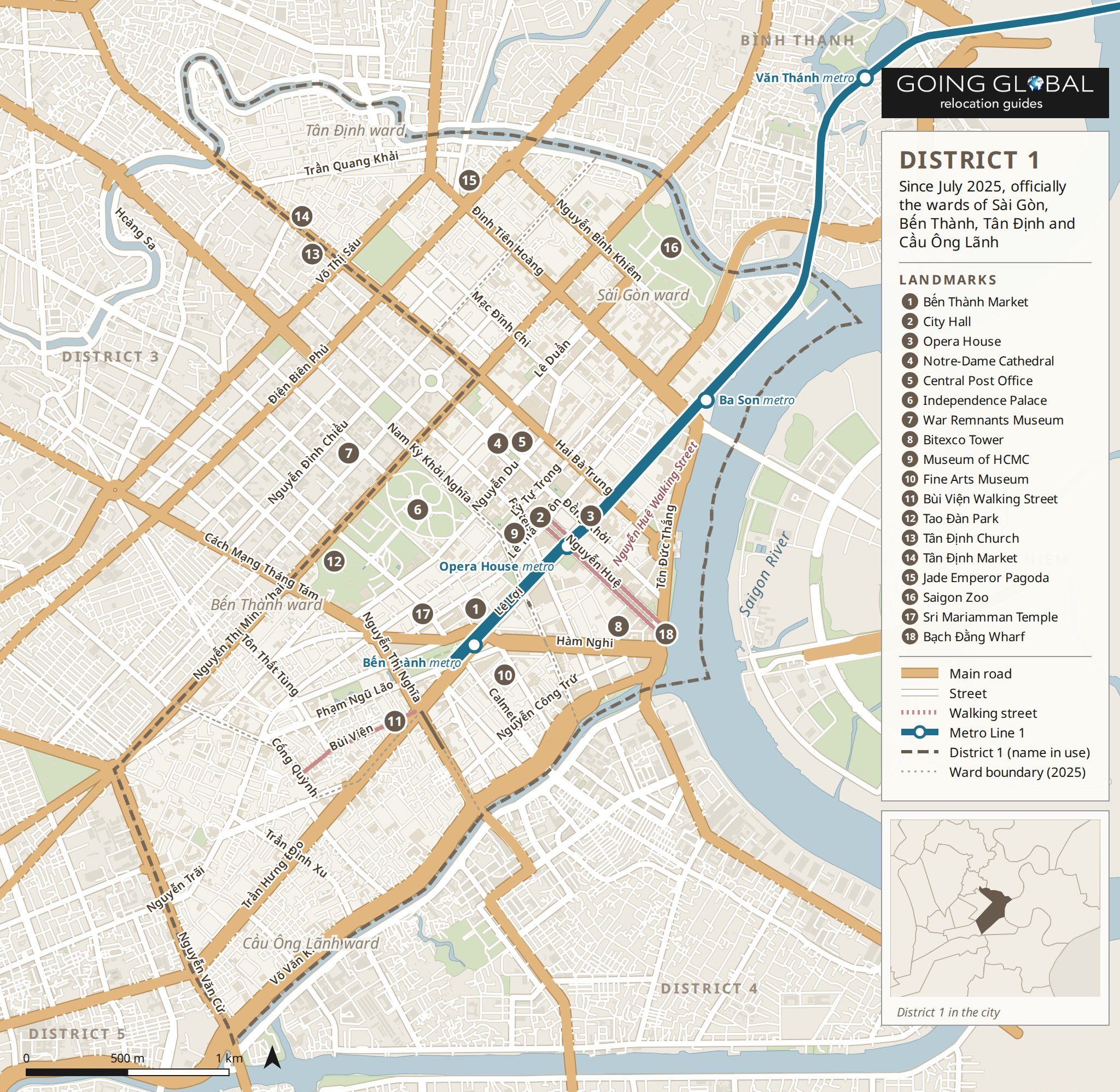 District 1 map