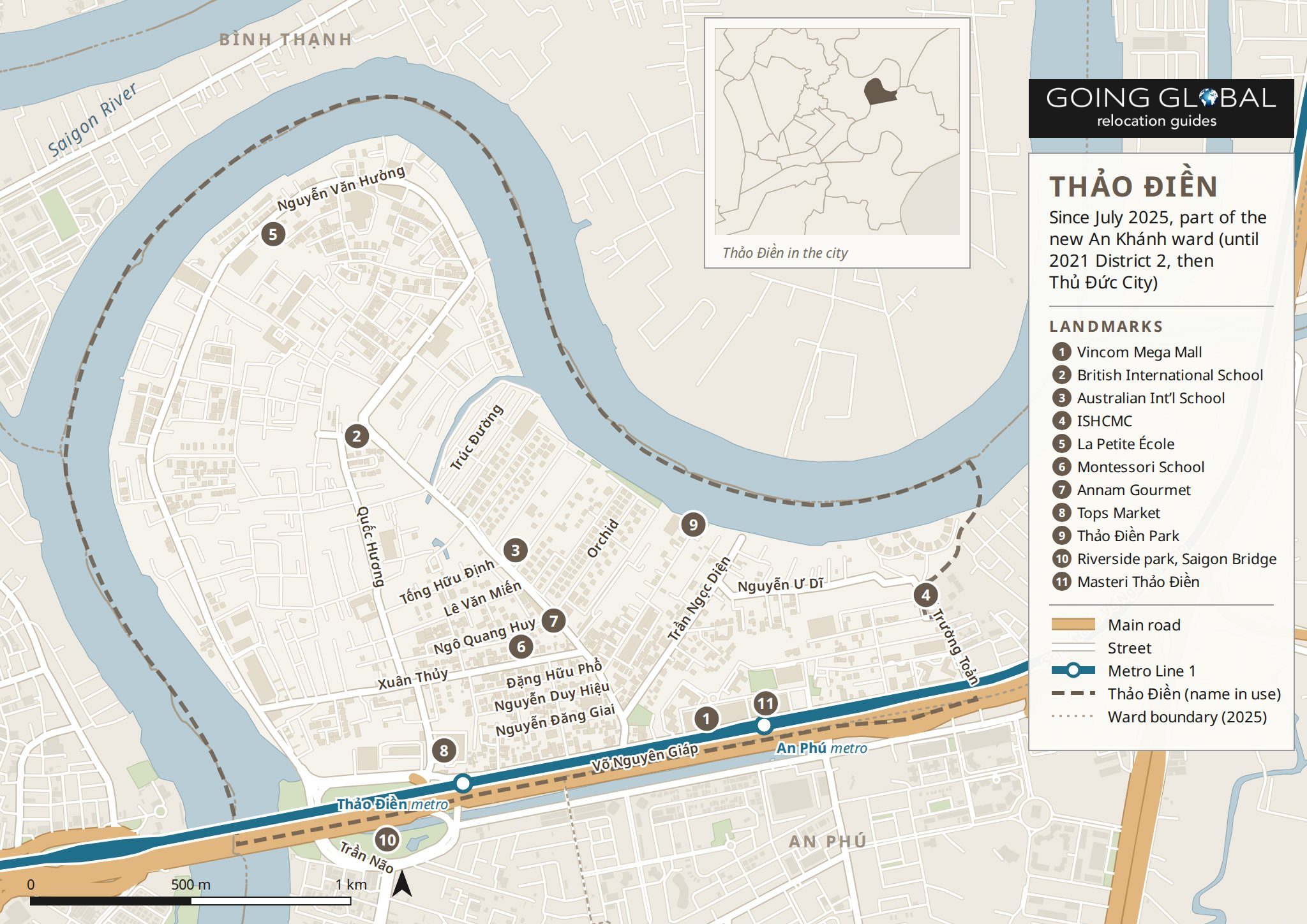 Thảo Điền map
