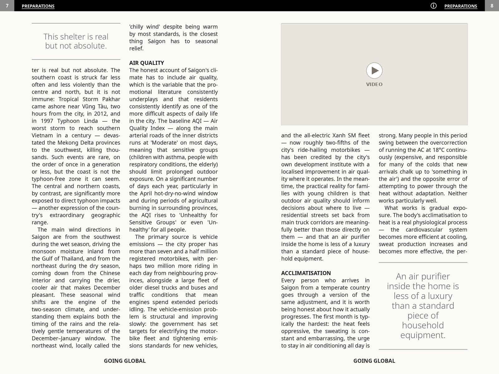 Climate, Spread 4